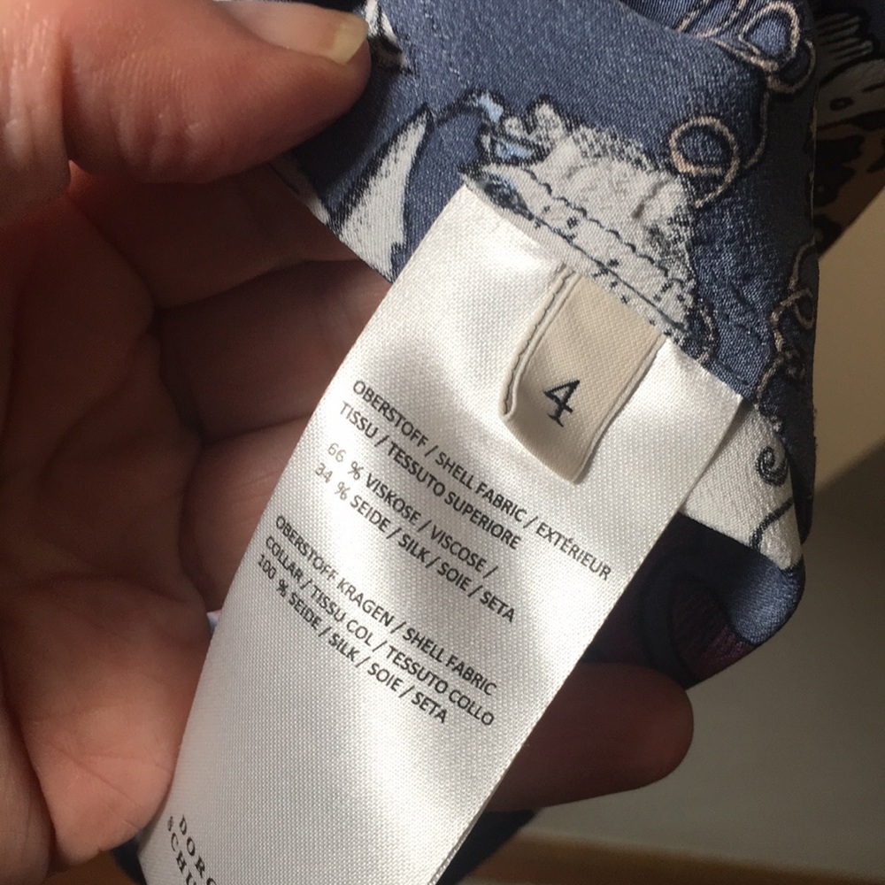 Dorothee Schumacher shirt- M/L - Picture 4 of 6